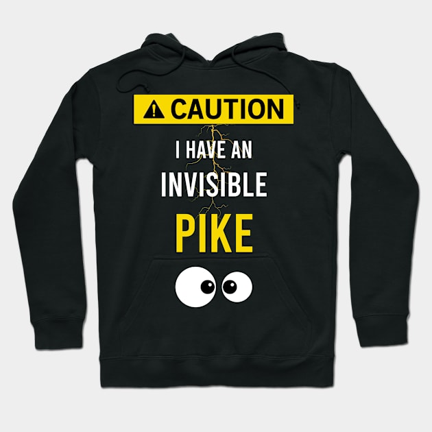 Invisible Pike Hoodie by flaskoverhand